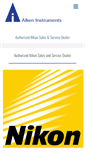 Mobile Screenshot of aikeninstruments.com